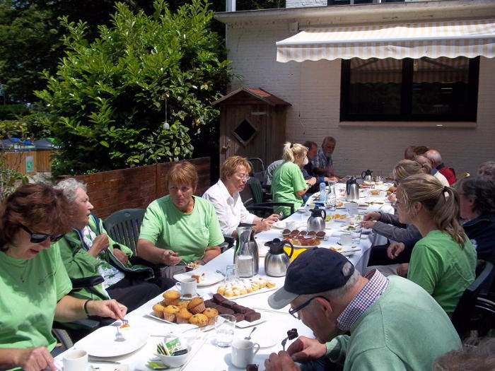 Westersypen heerlijk buiten eten